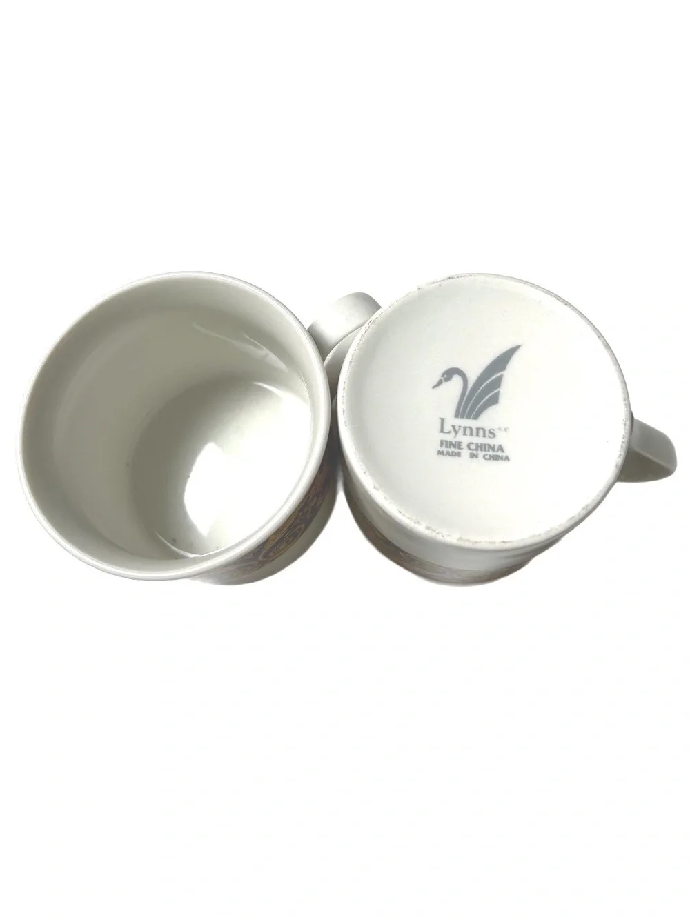 Lynns Fine China Coffee/Tea Set with Creamer and Sugar Bowl